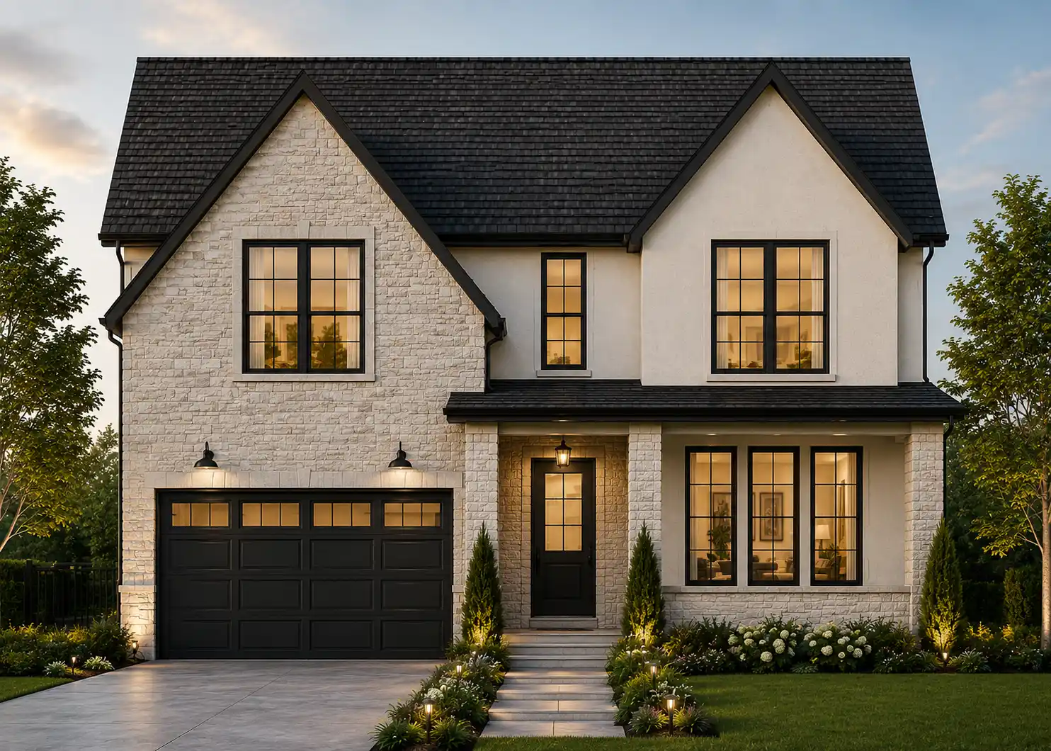 01 - Exterior Front Option D