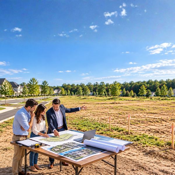 Lot Consultation Wooded land under an open sky